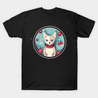 Devon Rex Cat Xmas Ornament, Love Cats T-Shirt